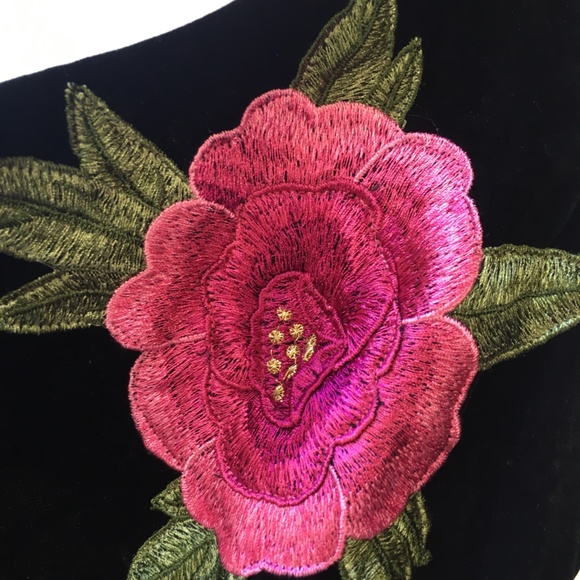 COLLECTIVE VINTAGE VELVET DRESS NWT SMALL - Picture 7 of 8